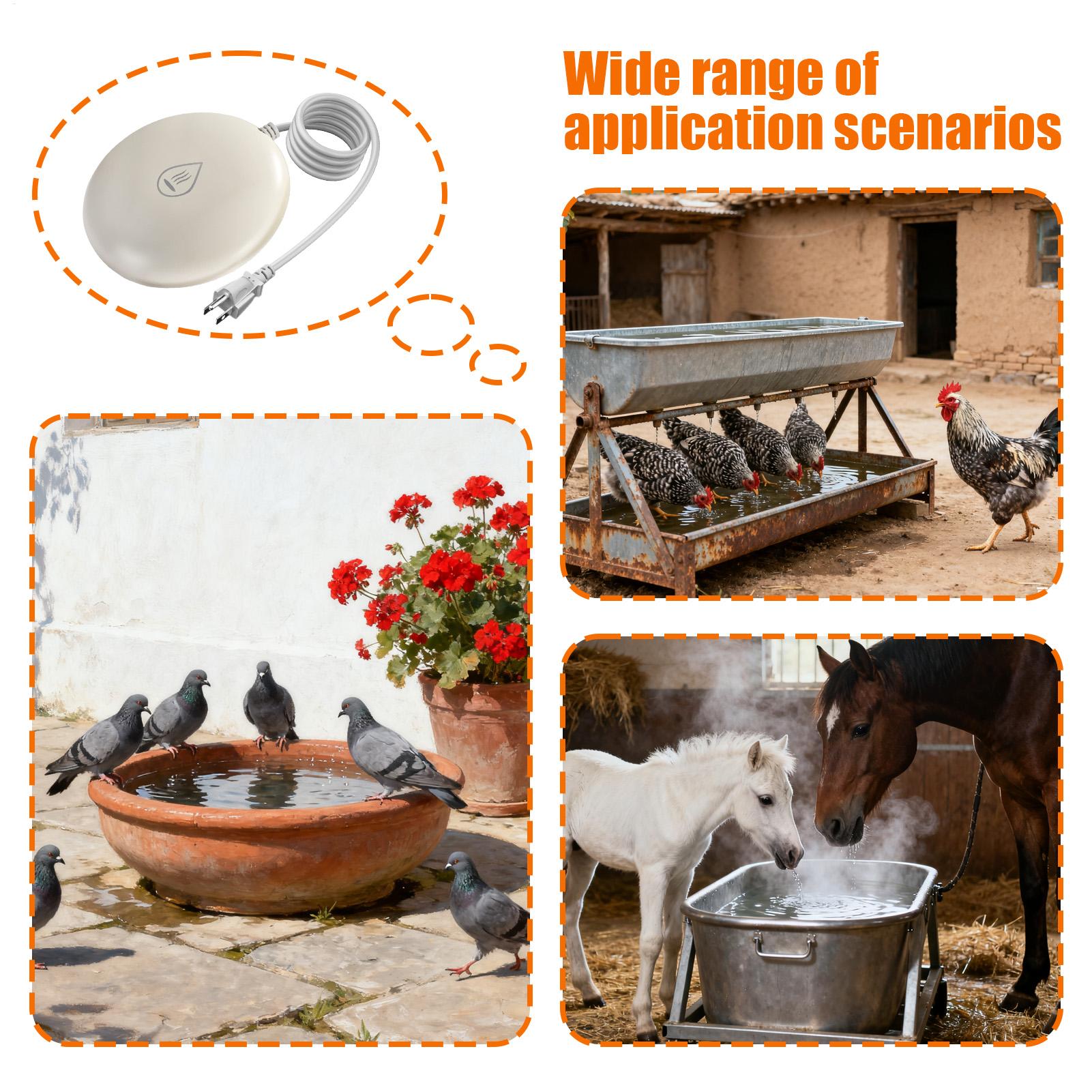 Smart Garden Bird Bath - Calentador de Bebedero para Aves de