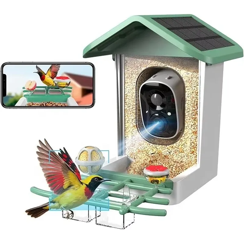 Smart Garden Ai - Comedero Inteligente para Pájaros con Identificación