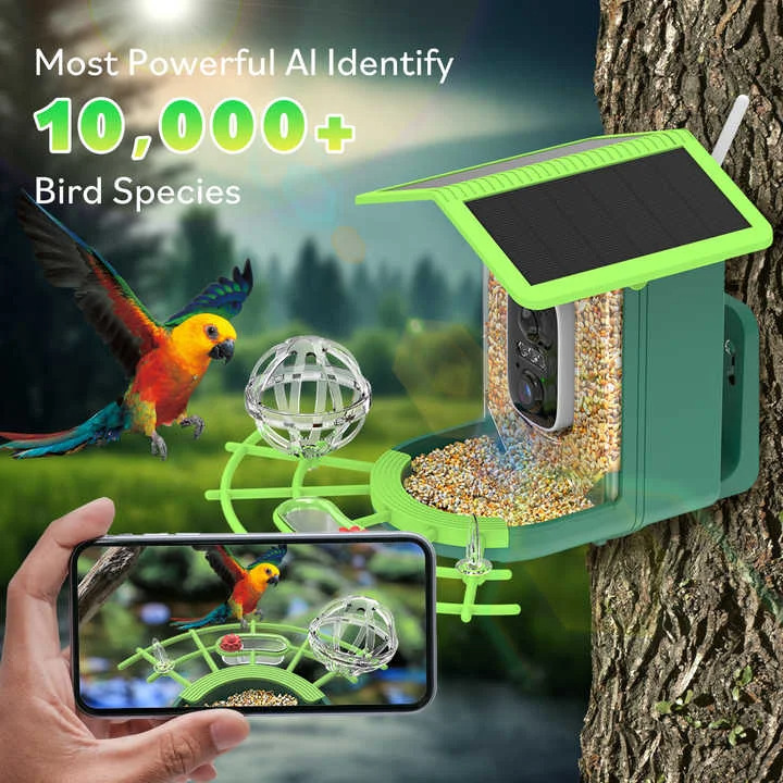 Smart Garden Ai - Comedero Inteligente para Pájaros con IA,