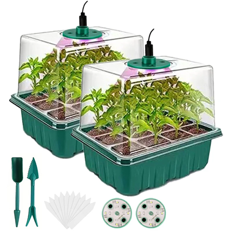 Smart Garden Domes - Bandeja de Germinación de Semillas para