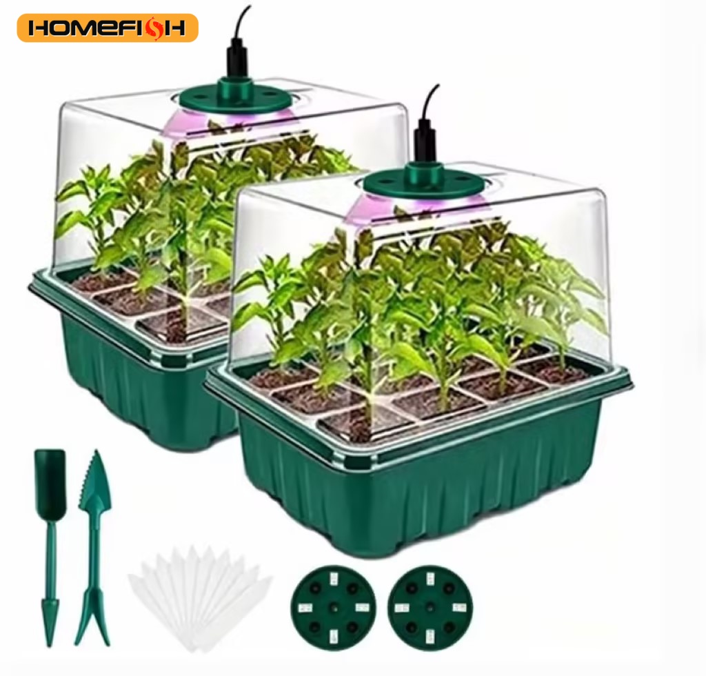 Smart Garden Domes - Bandeja de germinación de semillas para