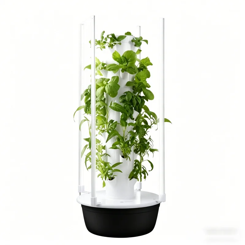 Smart Garden Tower - Torre Hidropónica Vertical SpaceTree, Jardinera Inteligente