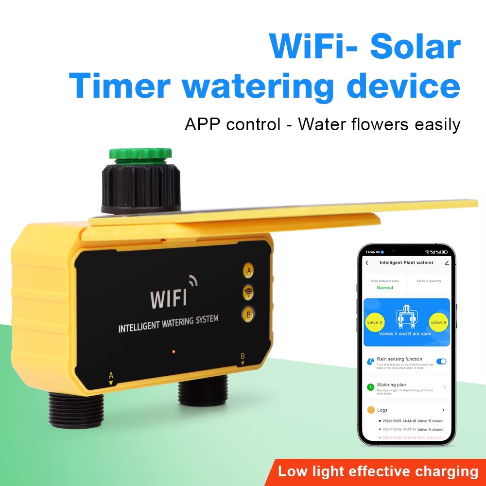 Controlador de Riego Solar WIF - Smart Garden Water Timer reseña y precio
