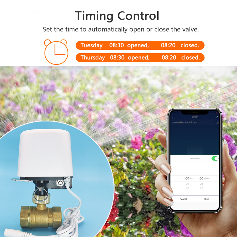 Válvula de Agua Inteligente Tu - Smart Garden Water Timer reseña y precio