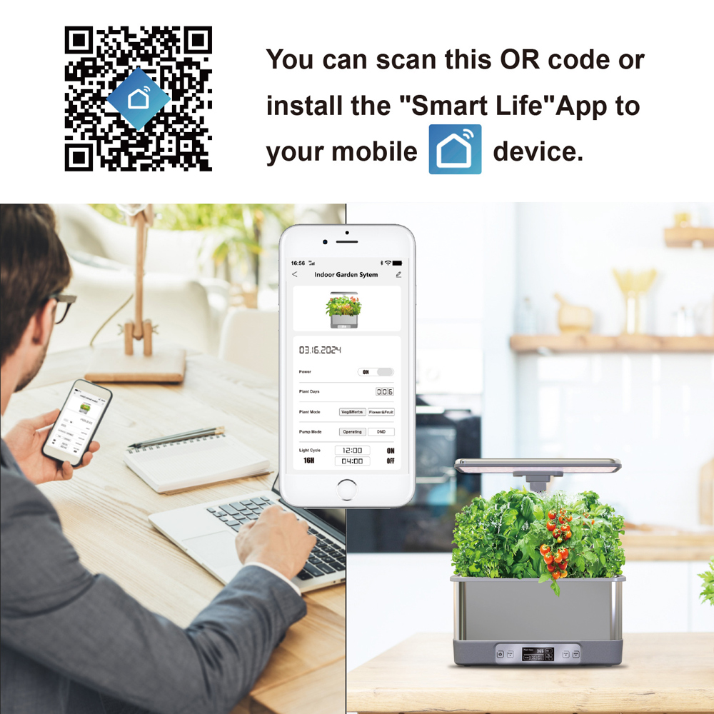 Tuya-sistema de cultivo hidrop - Smart Garden Box reseña y precio
