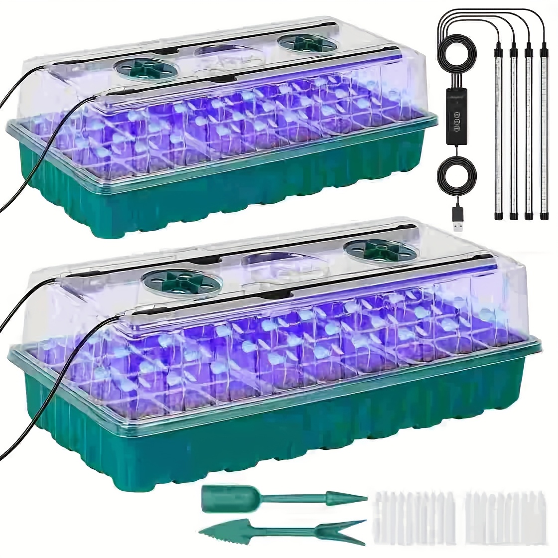 Bandeja de germinación de 72 c - Smart Garden Domes reseña y precio
