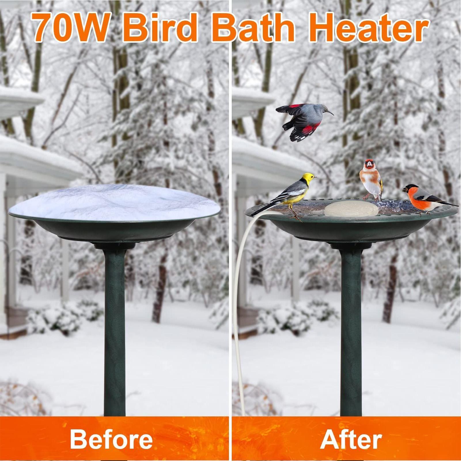 Calentador para Bebedero de Av - Smart Garden Bird Bath reseña y precio
