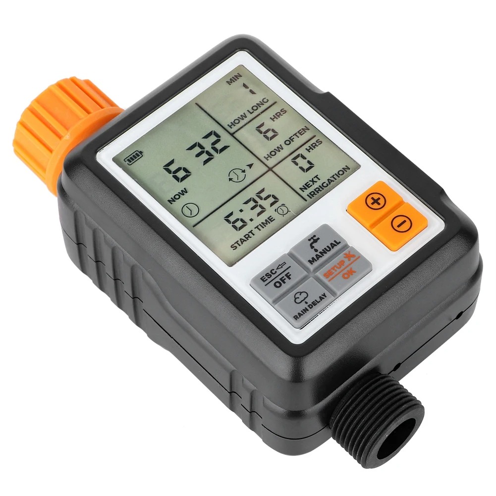 Temporizador electrónico de ri - Smart Garden Water Timer reseña y precio