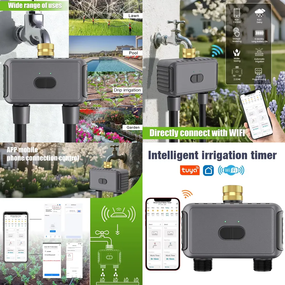 Temporizador de Riego Intelige - Smart Garden Water Timer reseña y precio