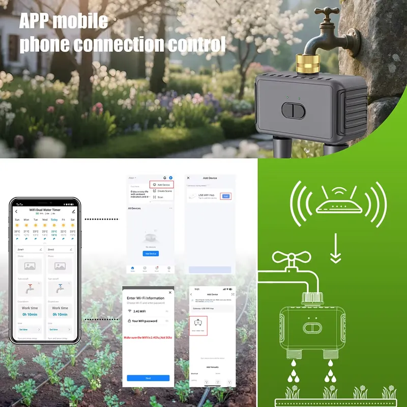 Temporizador de Riego Intelige - Smart Garden Water Timer reseña y precio