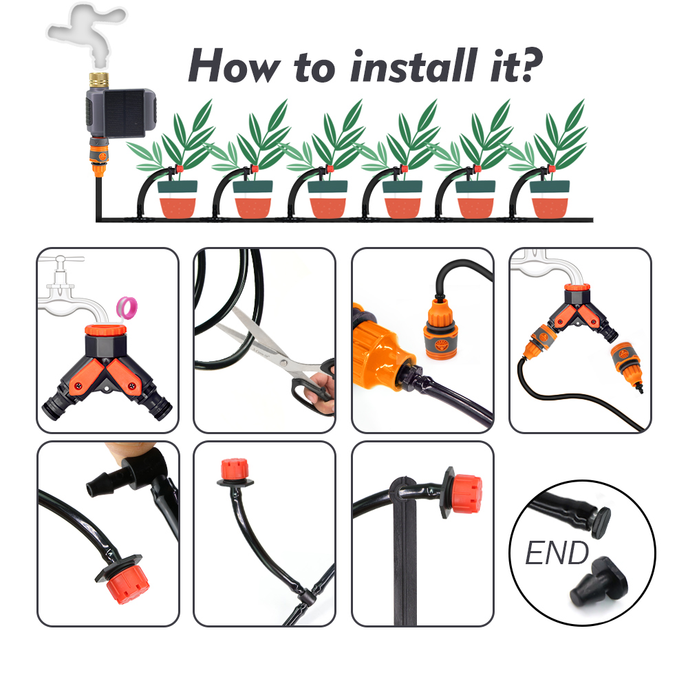Kit de Riego por Goteo Intelig - Smart Garden Water Timer reseña y precio