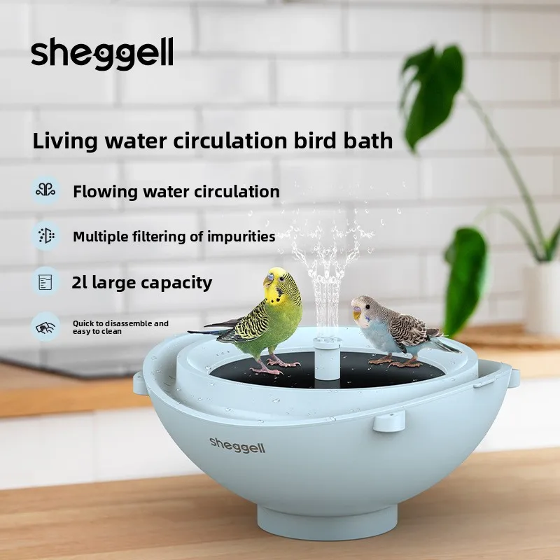 Artículos para Mascotas Más Ve - Smart Garden Bird Bath reseña y precio