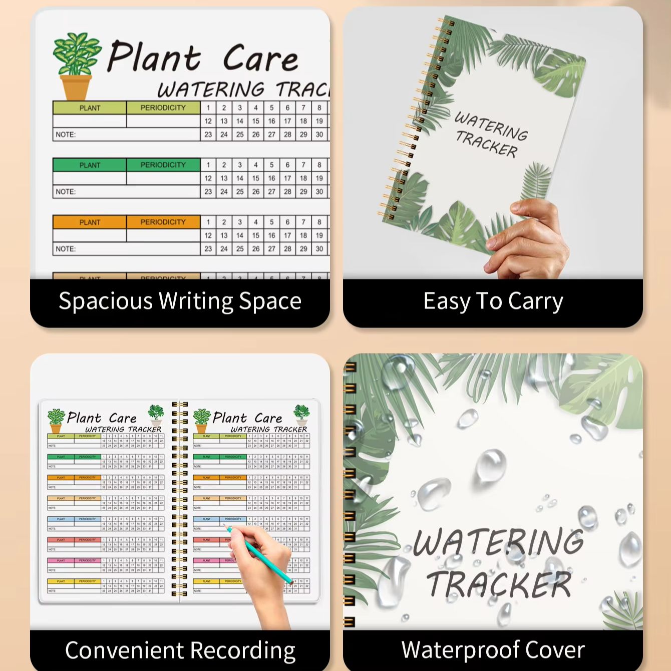 Cuaderno Espiral A5 para el Cu - Garden Journal Planner reseña y precio