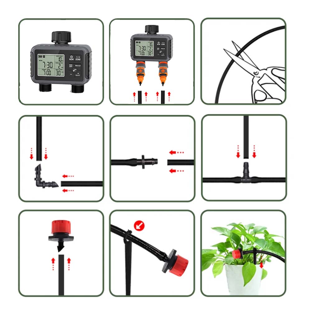 Temporizador de Riego de Jardí - Smart Garden Water Timer reseña y precio
