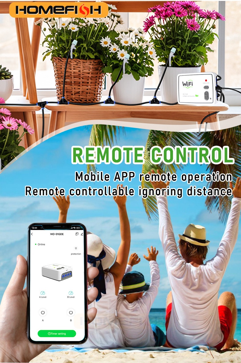 HOMEFISH-bomba Dual inteligent - Smart Garden Domes reseña y precio