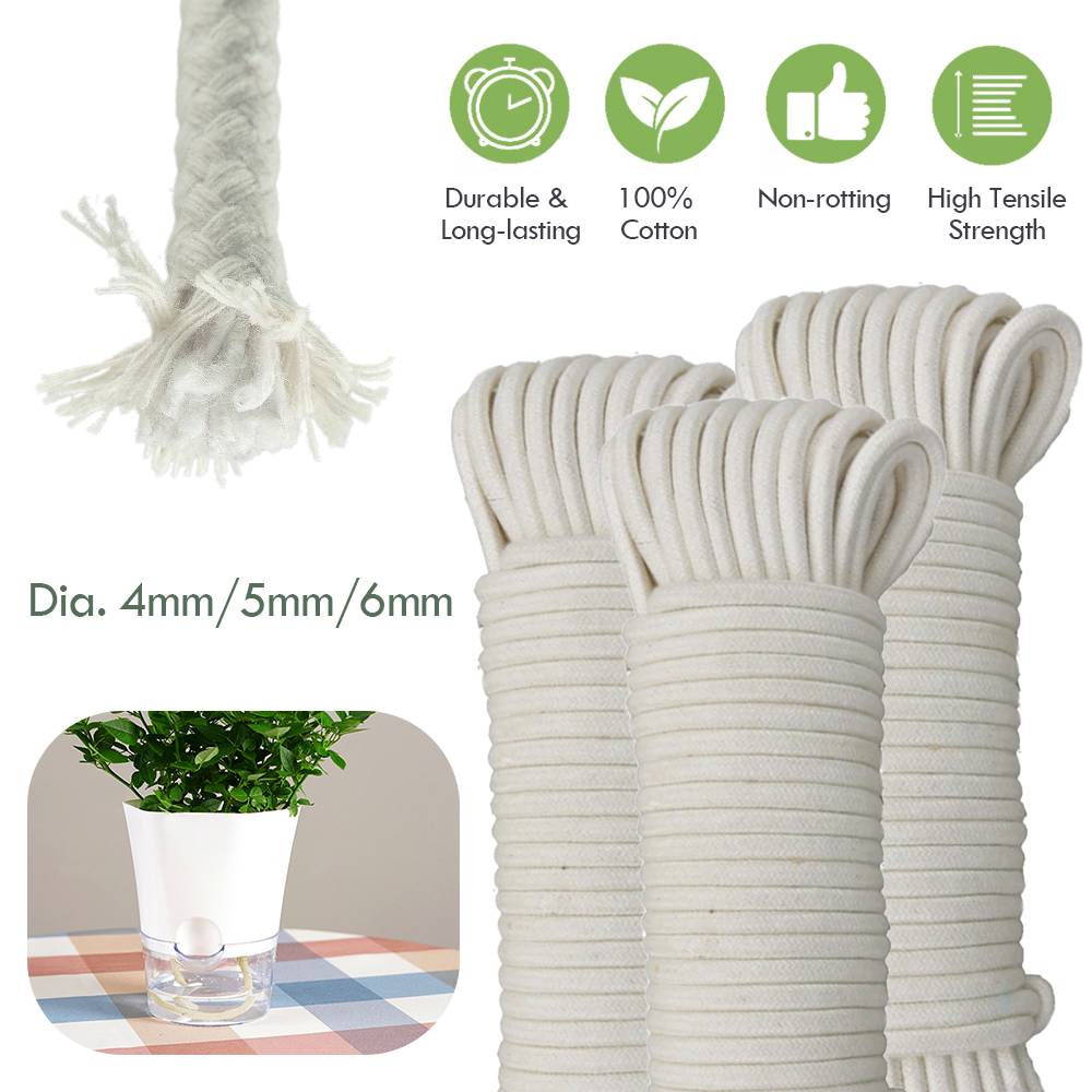 Cordón de mecha de algodón de  - Smart Garden Tower reseña y precio